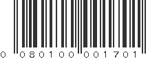 UPC 080100001701