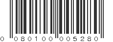 UPC 080100005280