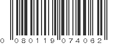 UPC 080119074062