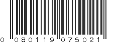 UPC 080119075021