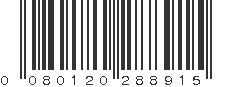 UPC 080120288915
