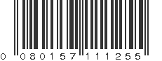 UPC 080157111255