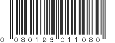 UPC 080196011080