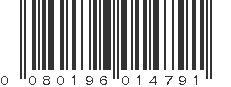 UPC 080196014791