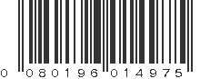 UPC 080196014975