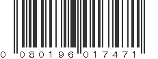 UPC 080196017471