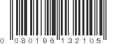 UPC 080196132105