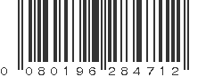 UPC 080196284712