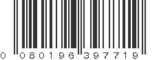 UPC 080196397719