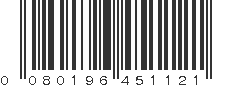 UPC 080196451121