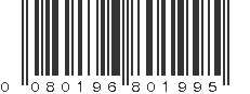 UPC 080196801995