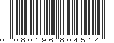 UPC 080196804514