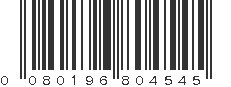 UPC 080196804545