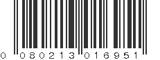UPC 080213016951