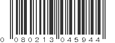 UPC 080213045944