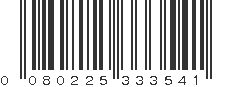 UPC 080225333541