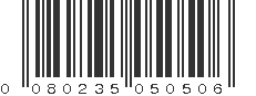 UPC 080235050506