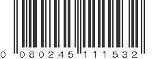 UPC 080245111532