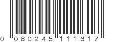 UPC 080245111617