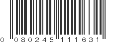 UPC 080245111631