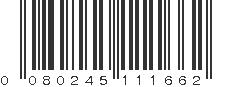 UPC 080245111662