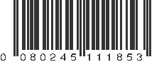 UPC 080245111853