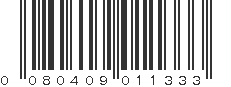 UPC 080409011333