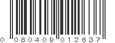 UPC 080409012637