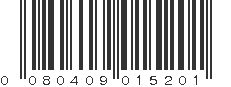 UPC 080409015201