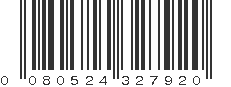 UPC 080524327920