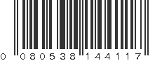 UPC 080538144117