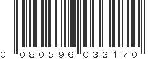 UPC 080596033170
