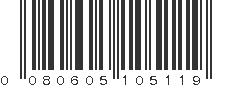 UPC 080605105119