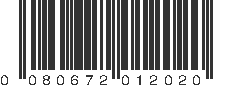 UPC 080672012020