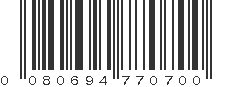 UPC 080694770700
