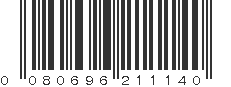 UPC 080696211140