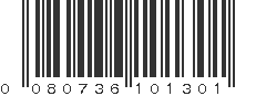 UPC 080736101301