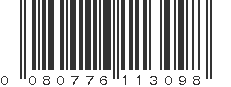 UPC 080776113098