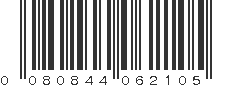 UPC 080844062105