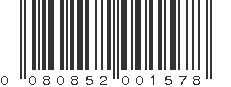 UPC 080852001578