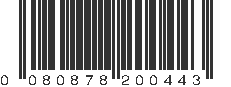 UPC 080878200443