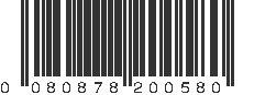 UPC 080878200580