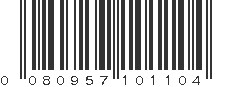 UPC 080957101104