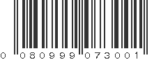 UPC 080999073001