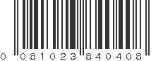 UPC 081023840408