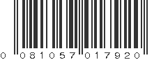 UPC 081057017920