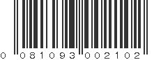 UPC 081093002102