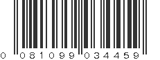 UPC 081099034459