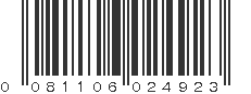 UPC 081106024923