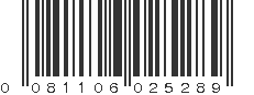 UPC 081106025289